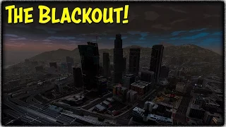 GTA 5 Zombie Apocalypse Ep. 3 - THE CITY BLACKOUT! (New Mod Showcase/Skit)