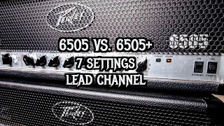 Peavey 6505 vs 6505+ Metal Rhythm - Lead Channel