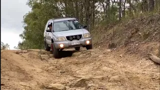 Subaru Forester offroad! Hard line test.