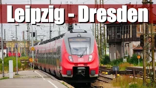 [Doku] Bahnstrecke: Leipzig - Dresden | RE50 "Saxonia Express" (Teil1)