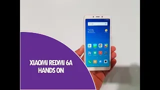 Xiaomi Redmi 6A Hands on, Software Features and Specifications
