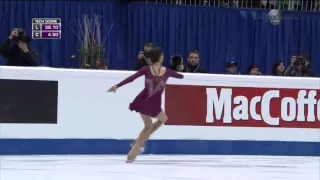 2016 Euros   Ladies SP   Evgenia Medvedeva   Melodies of the White Night by Isaac Schwartz