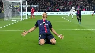 Zlatans magiska minuter - slår PSG:s målrekord med två straffar - TV4 Sport