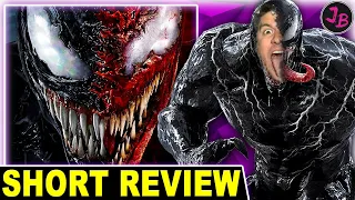 VENOM: LET THERE BE CARNAGE Reviewed In 60 Seconds #SHORTS