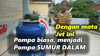 Cara mengubah pompa sumur dangkal menjadi sumur dalam