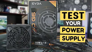 How to Test a PC Power Supply | Jumper Wire, PSU Tester, and Multimeter