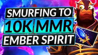 How to RANK UP with EMBER SPIRIT - It's EASY - INSANE CARRY and Mid Tips - Dota 2 Guide