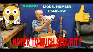 SANSI MODEL NUMBER C2440 HW LED MOTION ACTIVATED SECURITY  LIGHT REVIEW