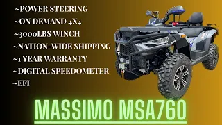 Brand New Massimo MSA760 4x4 Off Road Beast || Power Steering and Lot More to offer 🔥🥶