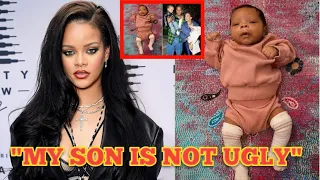 RIHANNA ADDRESSES HATERS WHO ARE SAYING HER SECOND BABY RIOT ROSE WITH ASAP ROCKY IS UGLY