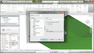 Massing with Revit Tutorial | Creating A Schedule For A Mass Element Study