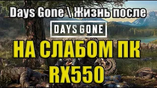 Days Gone  Жизнь после НА СЛАБОМ ПК RX550