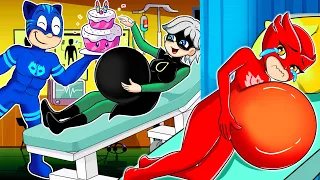 Owlette Life Story, but Brewing Baby Cute Pregnant - Who has a Happier Life? - PJ MASKS Animation