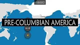 Pre-Columbian America - Summary on a Map