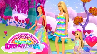 Barbie spotyka  TĘCZOWĄ KRÓLOWĄ w zaczarowanym ogrodzie w Dreamtopii! | Barbie Powrót do Dreamtopii