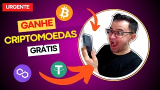 🚨 URGENTE: Como ganhar criptomoedas grátis 2023