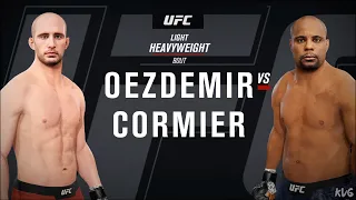 EA Sports UFC 4 - Volkan Oezdemir vs Daniel Cormier - Gameplay (PS4 HD) [1080p60FPS]