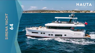 Sirena 64 - Luxury Yach Tour - esterni e cabine