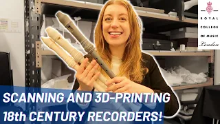 3D Printing Original 18th Century Recorders! | Team Recorder