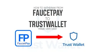 How To Withdraw From Faucetpay To Your Trustwallet account || Step by Step Guide