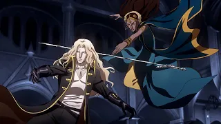 Alucard, Trevor and Sypha vs. Vampires part 2 | Castlevania Season 2