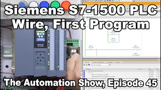 Siemens S7-1500: First Time Wiring and Programming