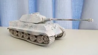 Airfix 1:76 Ausf.B King Tiger review (Panzerkampfwage)