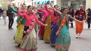 2018 04 28 Харинама на Арбате на Нрисимха чатурдаши