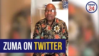 WATCH: 'It's me, former president Jacob Zuma' - Zuma joins social media