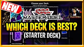 YuGioh Master Duel Which Structure Deck is the Best to choose? (Best Starter Deck)