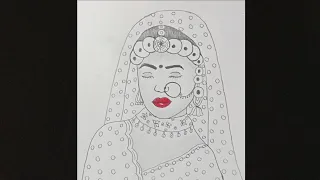 How to draw a beautiful woman|| Women girl drawing|| Girl easy drawing