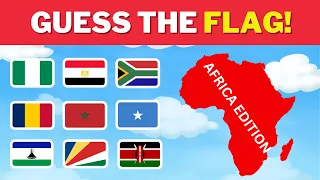 Guess The Flag Africa Edition | Easy, Medium and Hard Levels 🚩