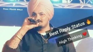 Sidhu Moose Wala Status | New Song Whatsapp Status | Punjabi Attitude Dialogue Status Shayari#shorts