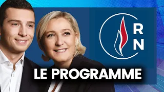 EUROPÉENNES - Le programme du Rassemblement National résumé (Jordan Bardella)