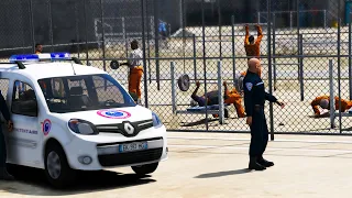 [GTA 5] MON PREMIER JOUR EN GARDIEN DE PRISON SUR GTA | LSPDFR #828