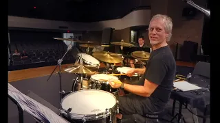 Dave Weckl StL Big Band Contingent: First Rehearsal