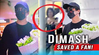 🔔 Saved a fan! Dimash Kudaibergen took care of a Chinese girl at Fuzhou airport (SUB)
