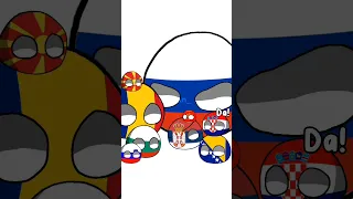 A normal day in the Balkans be like | #shorts #balkan #countryballs #animation