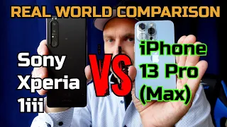 Sony Xperia 1iii vs iPhone 13 Pro (Max)