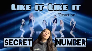 SECRET NUMBER - LIKE IT LIKE IT (*reaction*) #kpop #secretnumber #likeitlikeit