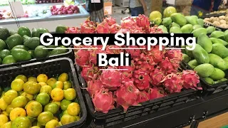 BALI GROCERY SHOPPING | PRICES INCLUDED