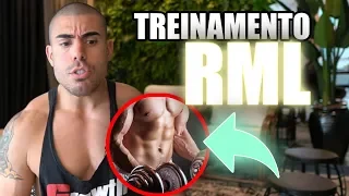 Treino de resistencia muscular localizada *RML* 🏋️‍♀️