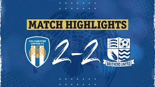 Highlights | Colchester United 2-2 Southend United