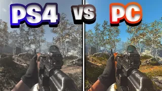 PC vs PS4 - Call of Duty: Modern Warfare