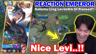 REACTION Jonathan Liandi Ketemu Ling Levimlbb !! | Ling Fasthand Gameplay - Mobile legends