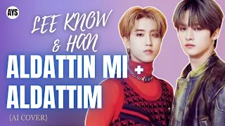 Lee Know & Han - Aldattın mı + Aldattım (AI Cover)