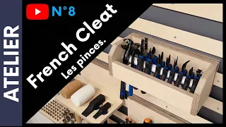 Réalisation French Cleat / Support pour les pinces N°8 #frenchcleat #diyideas