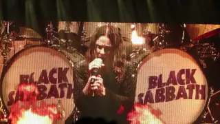 Black Sabbath "Iron Man" 2.07.2016 w Krakowie Tauron Arena 1080/60p