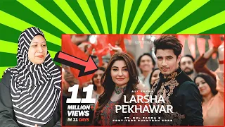 Pashto Song - Larsha Pekhawar - Ali Zafar ft. Gul Panra - Malaysian Girl Reactions