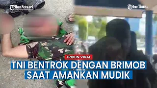 Brimob Terlibat Bentrok dengan TNI AL di Pelabuhan Sorong saat Amankan Mudik